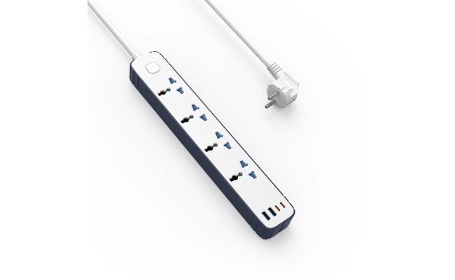 WiWU Wi-S007 PS422 20W GaN 8-in-1 Compact Charging Power Strip